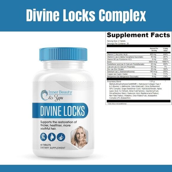 Divine Locks Complex supplement - Full info on the hair loss and hair regrowth Divine Locks Complex by Inner Beauty & You. Details on Divine Locks reviews with benefits, side effects, and dosage.