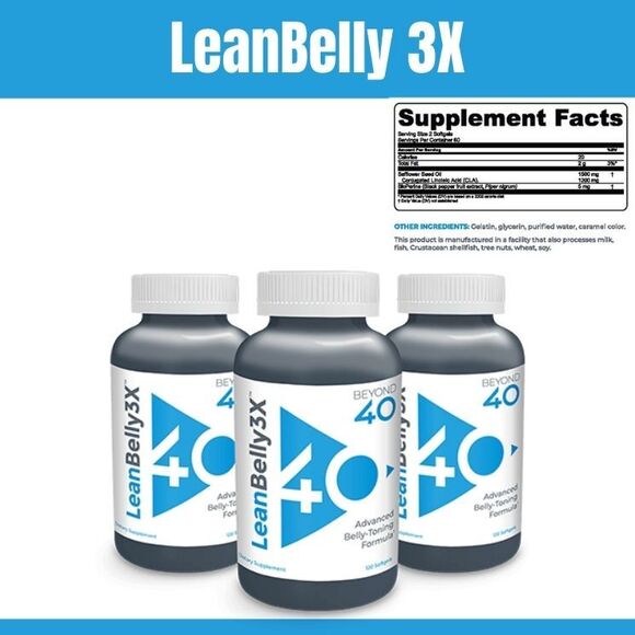 Lean Belly 3X supplement - Full info on the weight management and weight loss Lean Belly 3X by Beyond 40. Details on Lean Belly 3X, reviews, where to buy, ingredients, benefits, side effects, dosage.