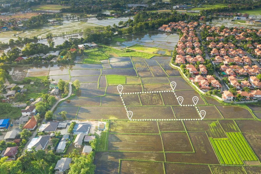 Bigstock Land Plot or Land Lot Consist