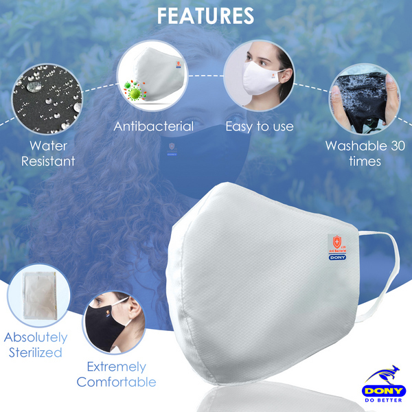 High-quality reusable facemasks in KSA, UAE, Kuwait, Oman, Bahrain are distributed by DONY during the COVID-19
