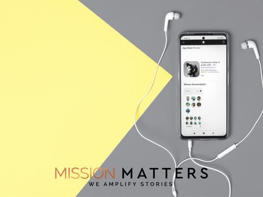 Clubhouse Events for April by Mission Matters  - Powered by KISS PR Brand Story