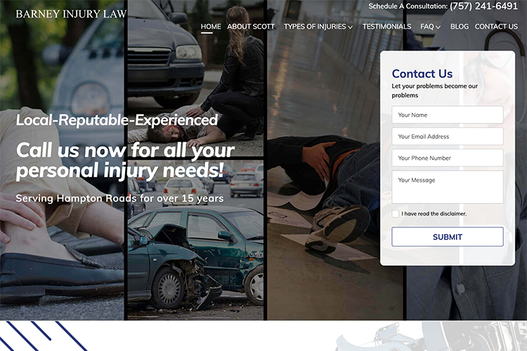 Scott R. Barney Virginia Beach Injury Lawyer
