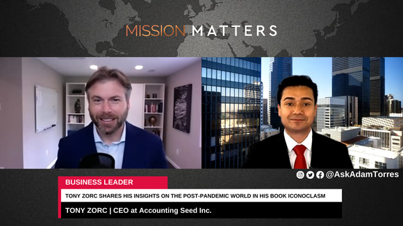 Tony Zorc was interviewed on the Mission Matters Business Podcast by Adam Torres. 