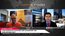 Lynn Guerin on the Mission Matters Business Podcast by Adam Torres.