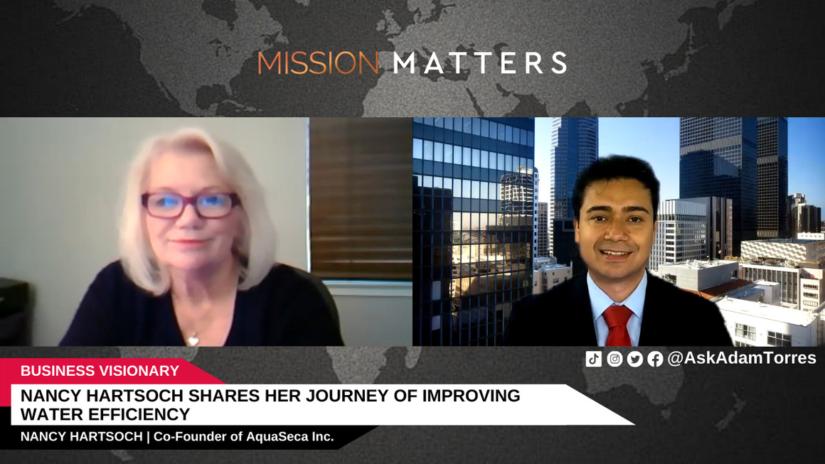 Nancy Hartsoch was interviewed on the Mission Matters Startup Garage Podcast by Adam Torres.