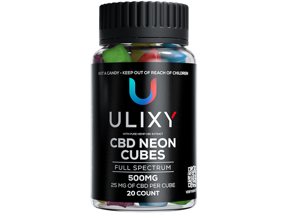 Ulixy CBD Neon Cubes Reviews & Price: Fake or Real Complaints About Ulixy CBD Cubes?