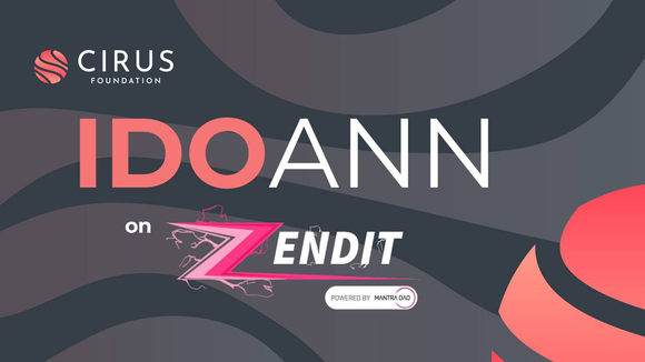 Cirus Partners with MANTRA DAO using ZENDIT Launchpad for IDO