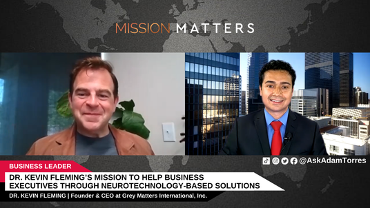 Dr. Kevin Fleming’s Mission to Help Business Executives through Neurotechnology-Based Solutions