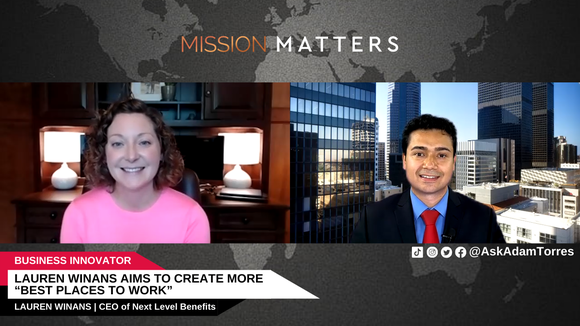 Lauren Winans is interviewed on Mission Matters Business Podcast with Adam Torres