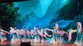 Dancers perform during the Confucius Cultural Festival