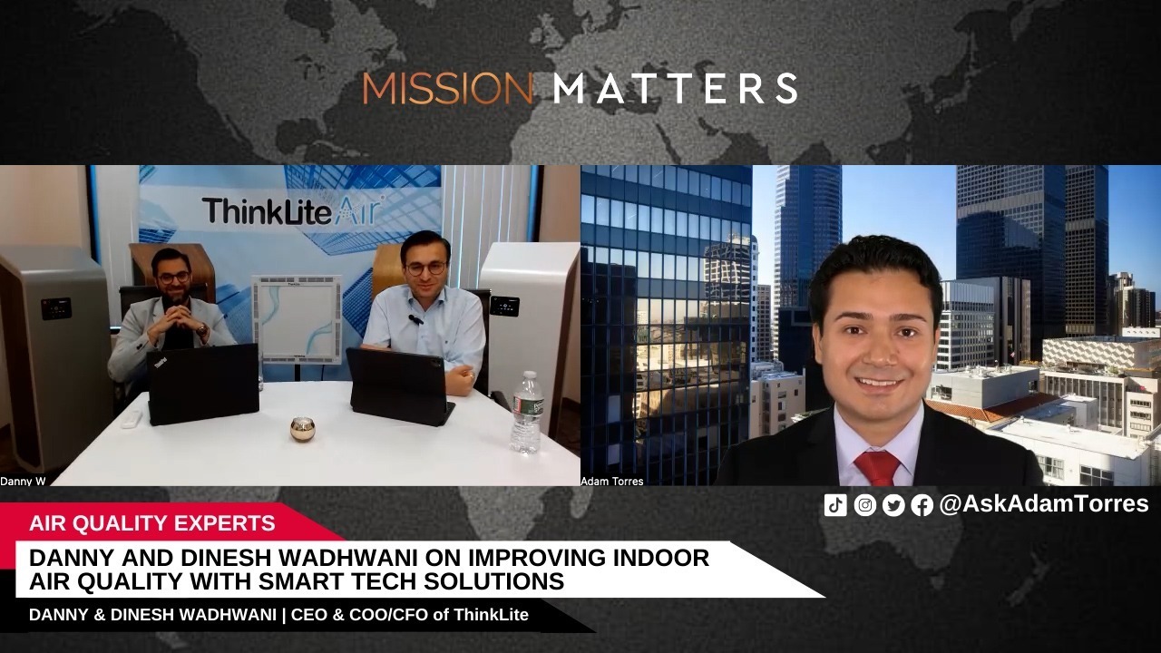 Danny And Dinesh Wadhwani On Improving Indoor Air Quality With Smart 