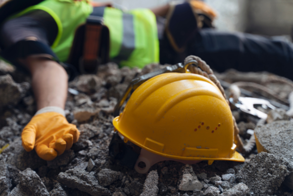 The most common cause of construction accidents