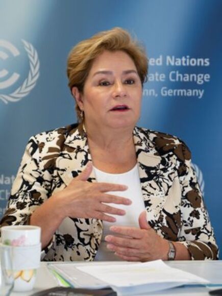 Former UNFCCC Executive Secretary, Patricia Espinosa 