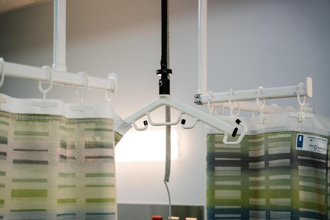 Non-Ceiling Mounted Cubicle Curtain System Updates From Lorton Group 