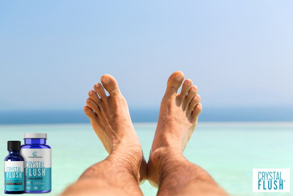 Prepare Your Feet for Summer by Using Crystal Flush to Remove Toenail Fungus
