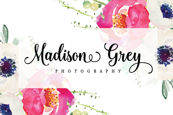 madison grey photography business card