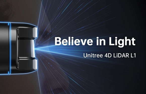 Believe in light: Unitree's first omnidirectional ultra-wide angle 4D LIDAR, from ＄329