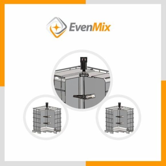 EvenMix Updates and Expands IBC Tote Mixers for the Beverage Industry