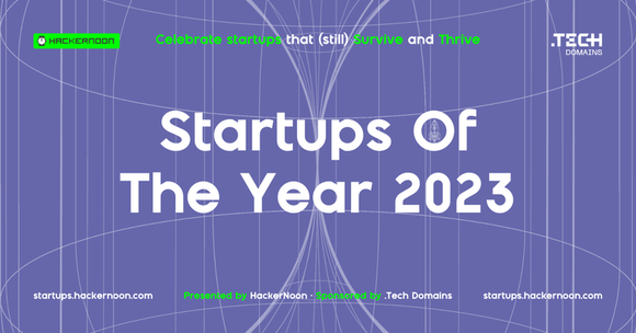 Startups of the Year 2023 Banner
