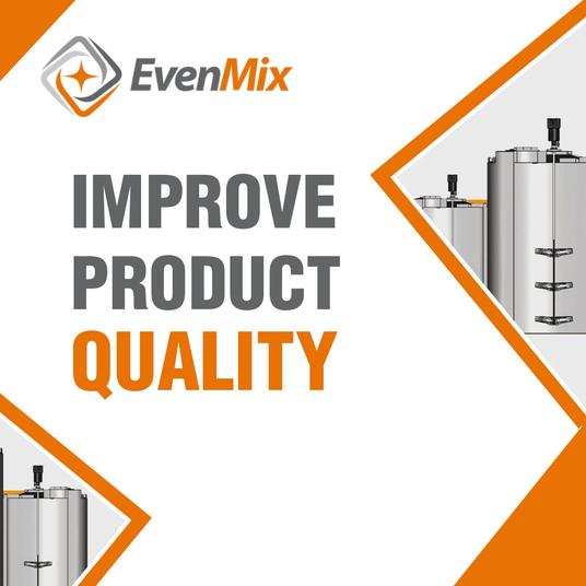 Even Mix Industrial Mixers Proven To Improve Product Quality