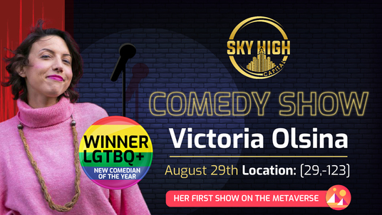 Stand-up Comedian Victoria Olsina Makes History as First Argentine Comedian to Perform in the Metaverse