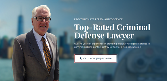 Nassau County Criminal Defense Lawyer Jeffrey Bettan Announces New Website