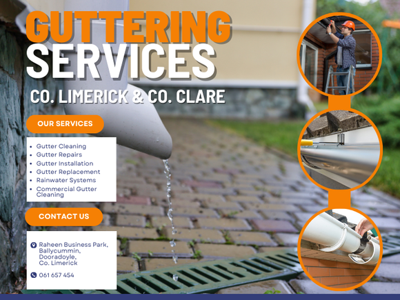 Guttering Services Limerick Offers Top-Notch Gutter Cleaning, Repair, and Installation Services