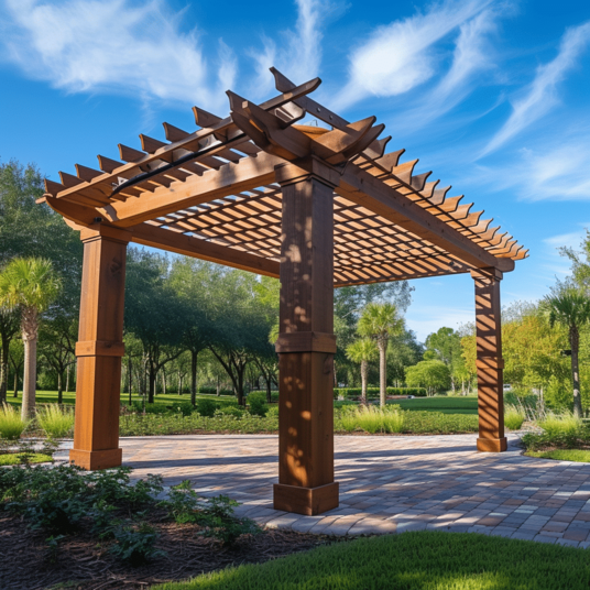 Total Site Amenities Builders Offers Pavilions & Pergolas Designs