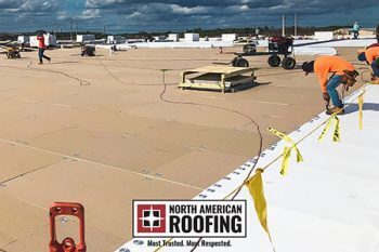 North American Roofing Updates Website for Commercial Roofing Services in Asheville