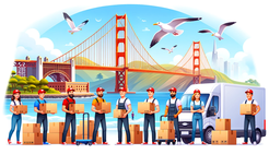 Bay Area Moving Services Offers Long-Distance Moving From Bay Area to LA