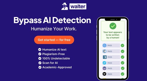 Walter AI Launches Groundbreaking AI Writing Tool Integrating Advanced AI Text Humanization and AI Detection Features.