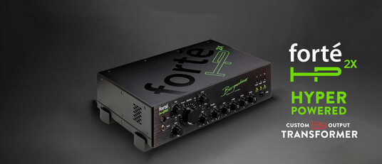 Never to rest on past successes or ground-breaking designs, Bergantino Audio is proud to introduce the new Forté HP2X!