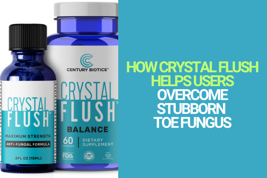 How Crystal Flush Helps Users Overcome Stubborn Toe Fungus