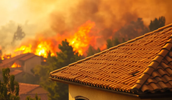 Wildfire Season in California – How a Tile Roof Can Protect Your Home from Fire Damage