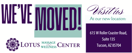 Lotus Massage & Wellness Center Relocates to New Location in NW Tucson, AZ