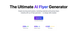 AIFlyer Launches AI Flyer Generator to Simplify Small Business Marketing