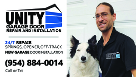 Unity Garage Doors Set to Hit 300 Perfect Ratings on Google