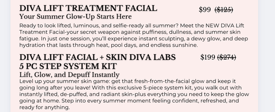 Bella Reina Spa Launches New Diva Lift Facial for Instant Glow, Lift, and Hydration