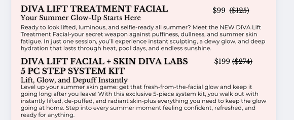 Bella Reina Spa Launches New Diva Lift Facial for Instant Glow, Lift, and Hydration