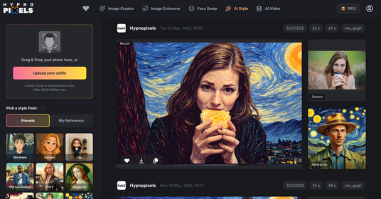 Hypnopixels Unveils AI Photo Generator Transforming Selfies to Custom Portraits