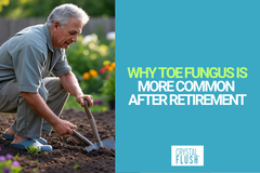 Antifungal Brand Crystal Flush Explains Why Toe Fungus Is More Common After Retirement