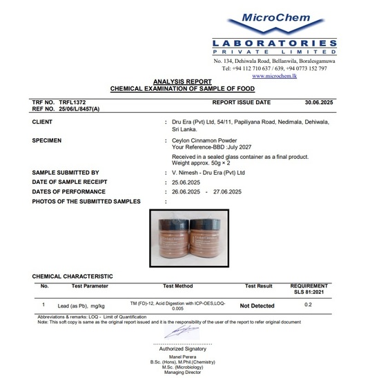 DRUERA Celebrates 20 Years of Delivering Pure Ceylon Cinnamon to the World