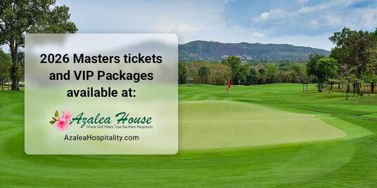 Azalea House Offers Masters Golf Practice Round Tickets 2026