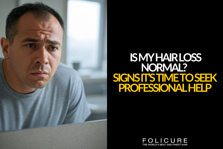 Is My Hair Loss Normal? Signs It’s Time to Seek Professional Help