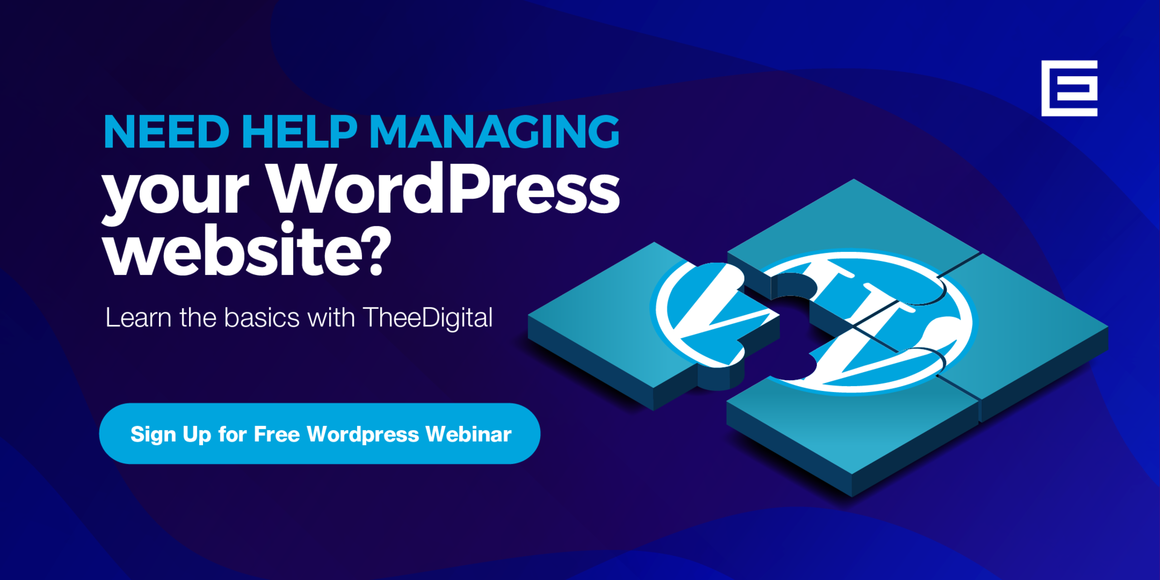 TheeDigital Offers Free WordPress Basics Website Training on August 21