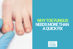 Antifungal Brand Crystal Flush Explains Why Toe Fungus Needs More Than a Quick Fix