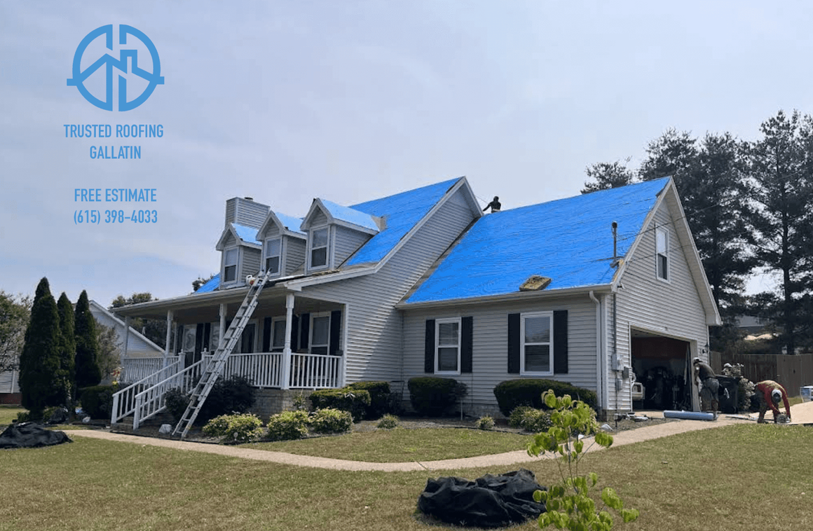 Trusted Roofing Helps Gallatin Homeowners Stop Roof Leaks Before They Spread
