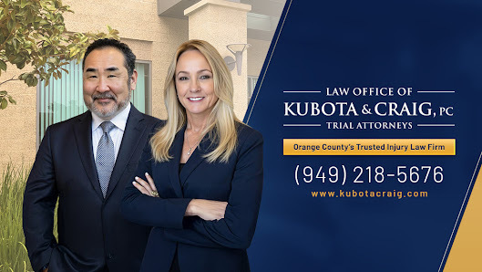 Kubota & Craig Law Firm Rank for Personal Injury Services in Irvine and Orange County