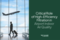 Camfil Highlights Critical Role of High-Efficiency Filtration in Airport Indoor Air Quality