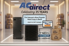 AC Direct 25 Years in Online HVAC Wholesales Internet's Most Popular Heat Pump